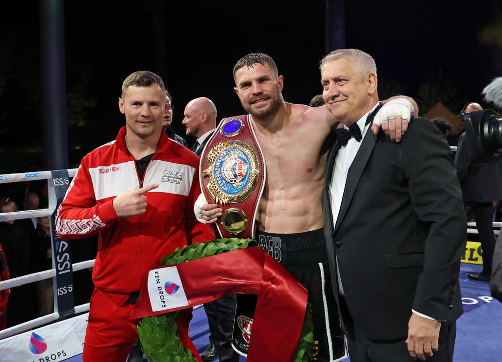 SES-Cruisergewichtler Roman Fress bekommt jetzt mit Promoter Ulf Steinforth und Trainer Robert Stieglitz die große Chance auf einen WM-Titel.