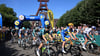 Die Radprofis starten in der Zeche Zollverein in Essen auf die erste Etappe der Deutschland Tour.