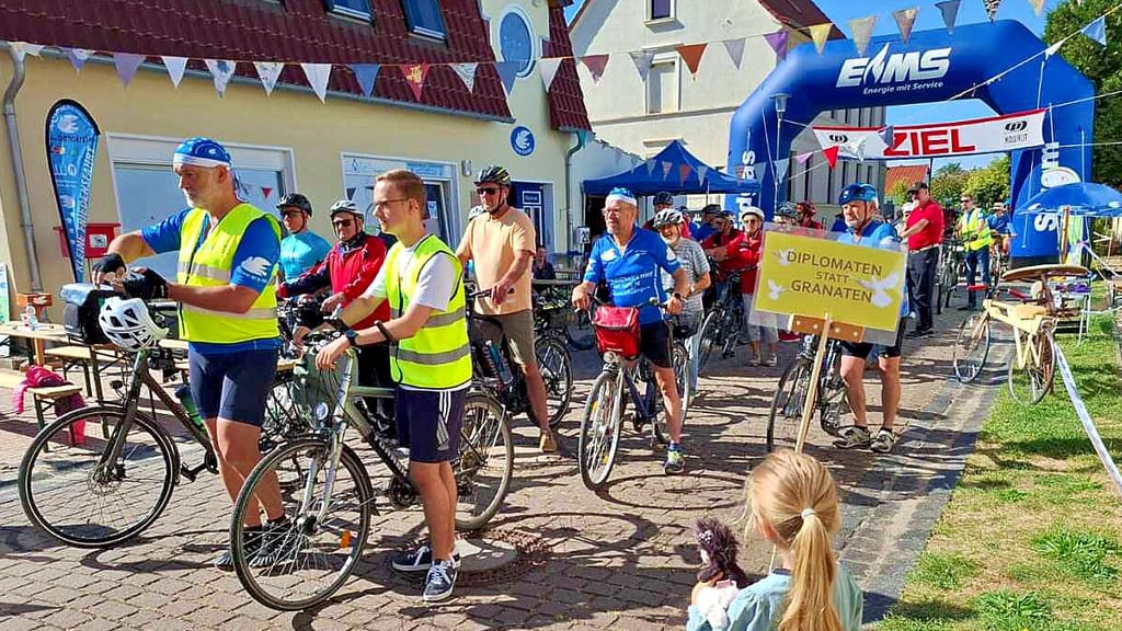 Friedensspazierfahrt 2024 in Kleinmühlingen.