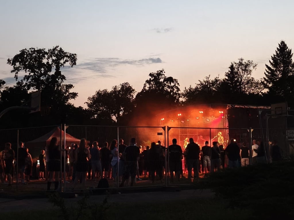 Partys wie diese sorgen rund um das Waldbad im Dessauer Süden gerade für Ärger.