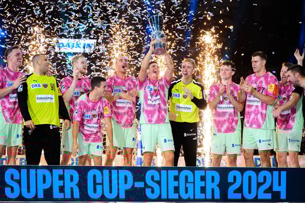 Die Füchse Berlin wollen wie im Vorjahr den Supercup gewinnen.