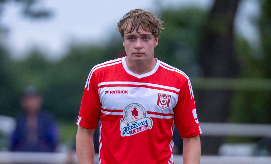 Der junge HFC-Stürmer Emilio Stobbe soll in der Oberliga Erfahrungen sammeln.