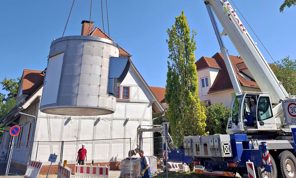 Kommt ein Geldautomat geflogen...