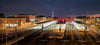 Der Bahnhof in Dessau.