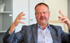 Wulf Gallert, Landtagsabgeordneter der Linken in Sachsen-Anhalt, ist gegen eine Wehrpflicht.  