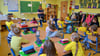 Ein Ausblick auf den Ankauf von Grundstücken für den Neubau der Grundschule an der Ackerstraße ist nach Meinung von Bürgermeister Jörg Methner nur schwer zu treffen.Unser Bild zeigt eine Szene auf dem Unterricht.