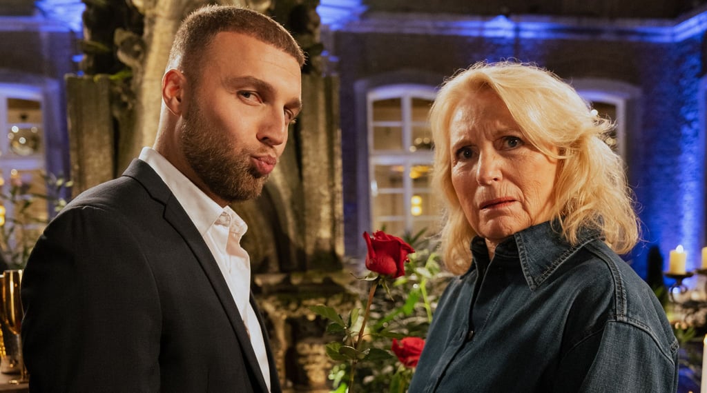 Realitystar Filip Pavlović und Satirikerin Maren Kroymann haben zusammen gedreht.