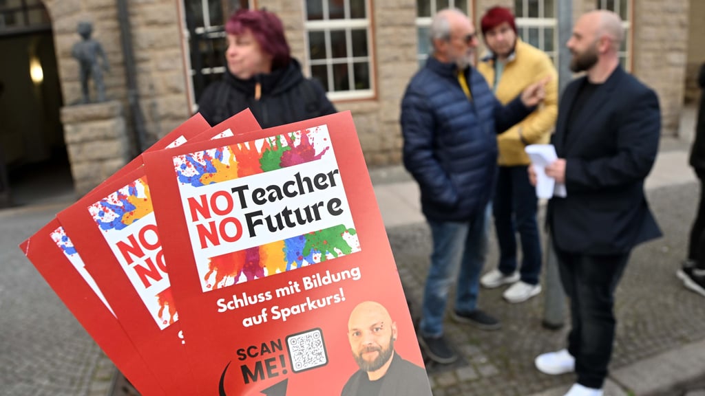 Jetzt auch in Magdeburg auf die Straße gehen will die Initiative „No teacher no future“.