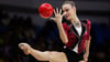 Virtuos mit dem Ball: Darja Varfolomeev.