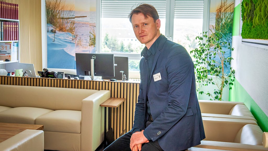 Felix Müller-Giersdorff ist der neue Chefarzt der Klinik für Gefäßchirurgie am SRH Klinikum Naumburg.