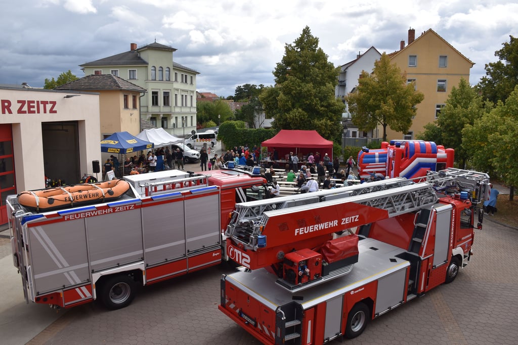 Am 23. August finden von 10 bis 16 Uhr der Tag der offenen Tür der Feuerwehr Zeitz statt.