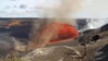 Der Kilauea-Vulkan auf Hawaii spuckt Lavafontänen.