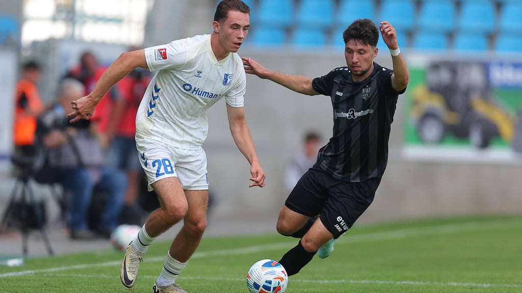 Im Juli traf der 1. FC Magdeburg in einem Testspiel auf den Chemnitzer FC.