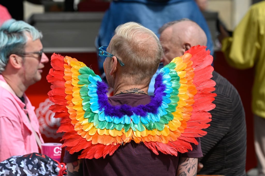 Laut Polizei nahmen etwa 2.700 Personen am CSD teil.