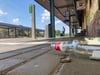 Am Bahnhof in Genthin hat die Polizei drei Männer gestellt, die mit einer Pistole  hantiert haben sollen.