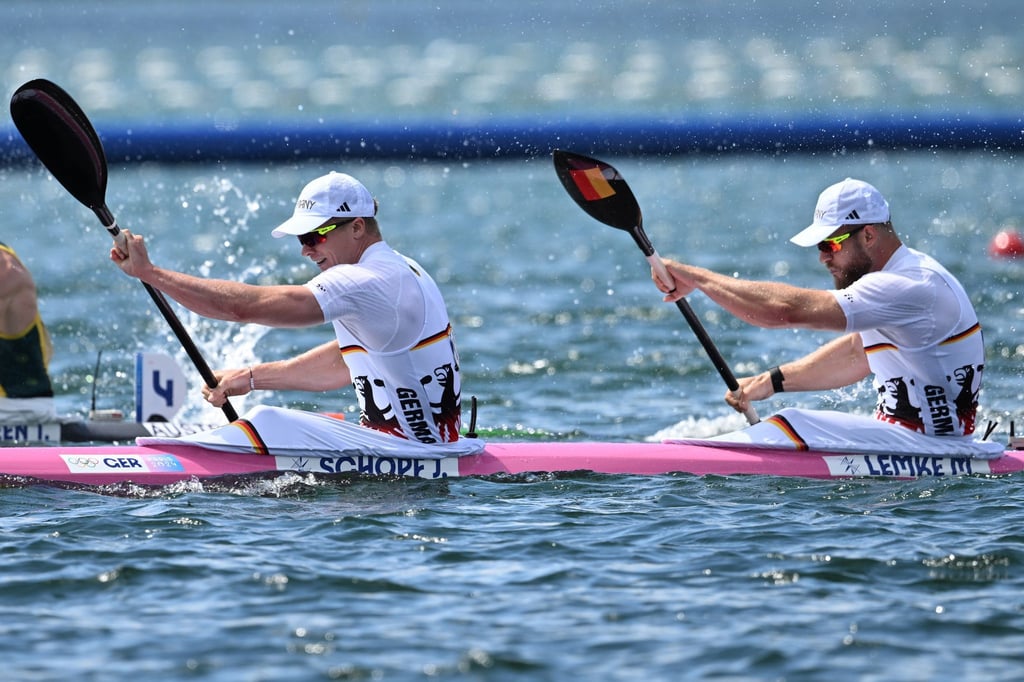 Jacob Schopf (vorn) und Max Lemke beendeten die WM in Mailand mit Bronze. (Archivbild)