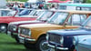 Oldtimer aus dem Ostblock wie Wartburg, Lada und Trabant sind Thema bei der Ommma im Magdeburger Elbauenpark.