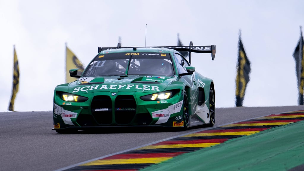 Schubert-Pilot Marco Wittmann fuhr auf dem Sachsenring zweimal in die Top ten.
