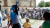 Das 2. Glöther Heimatfest auf "Schmidts Hof" erfuhr wieder eine ganz starke Resonanz. Auch der Kita Winnie Puh gehörte die Bühne.