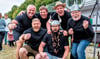 Da half auch alles Brüllen nichts: Die Lübser Langholz-Legenden belegten beim Wikingerschach-Turnier in Lübs keinen der vorderen Plätze. 