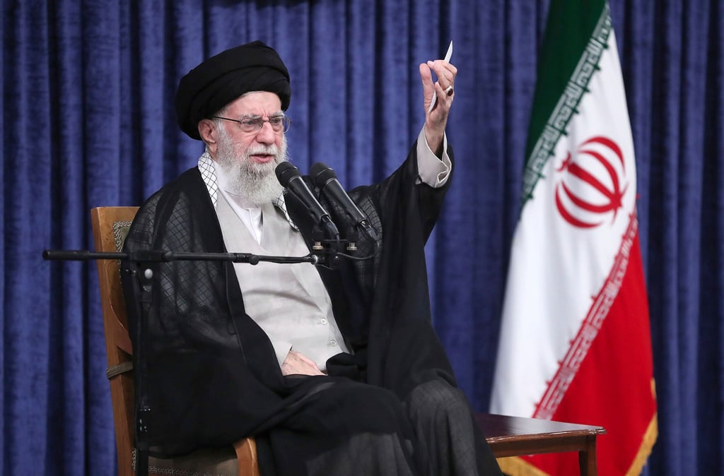 Irans oberster Führer Ali Chamenei bezeichnet die Probleme mit den USA unter Präsident Donald Trump als „unlösbar“. (Archivbild)