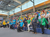 Die 34. Landessportspiele des BSSA in der Weißenfelser Stadthalle wurden mit Frühsport begonnen.