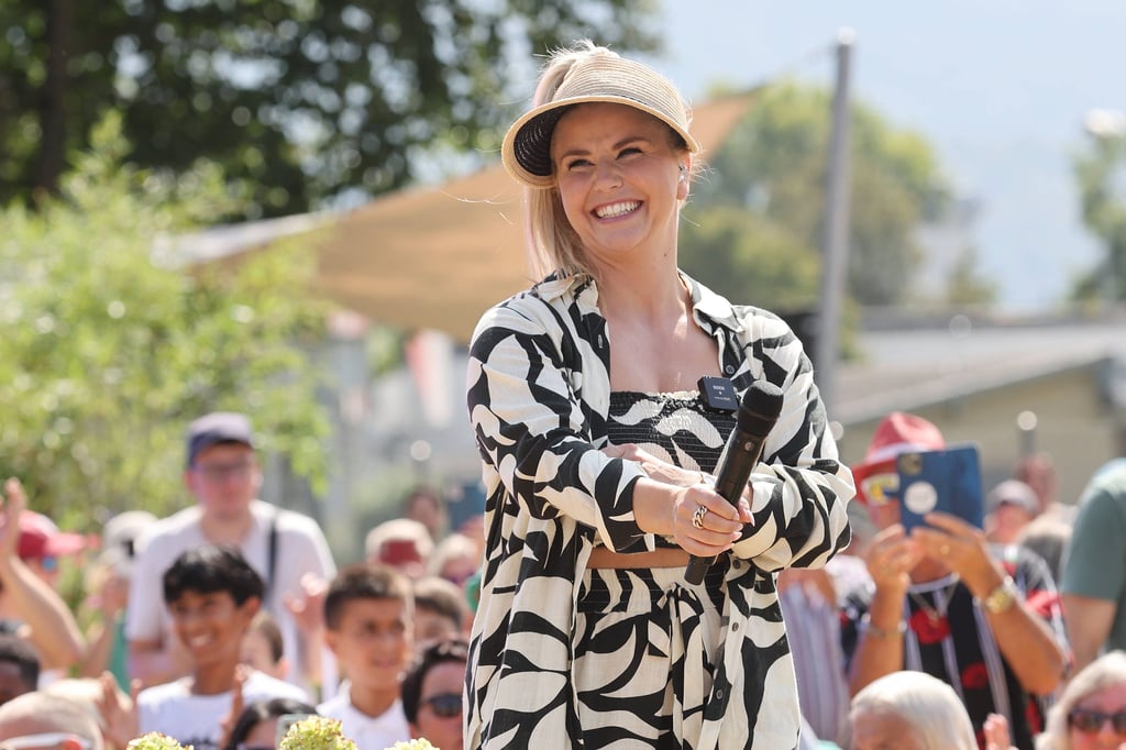 Beatrice Egli tritt als Gast bei "Immer wieder sonntags" auf.