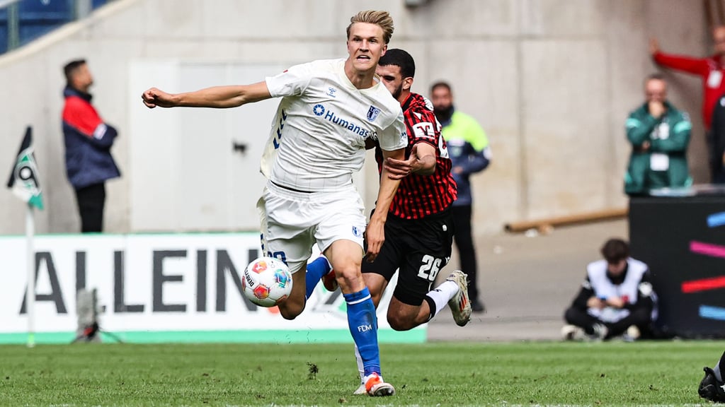 Luka Hyryläinen kann dem FCM vor allem in der Luft helfen.