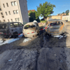 Die Polizei ermittelt, nachdem in Bernburg drei Autos gebrannt haben.