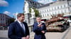 Finanzminister Lars Klingbeil trifft seinen Amtskollegen Serhij Marchenko in Kiew.