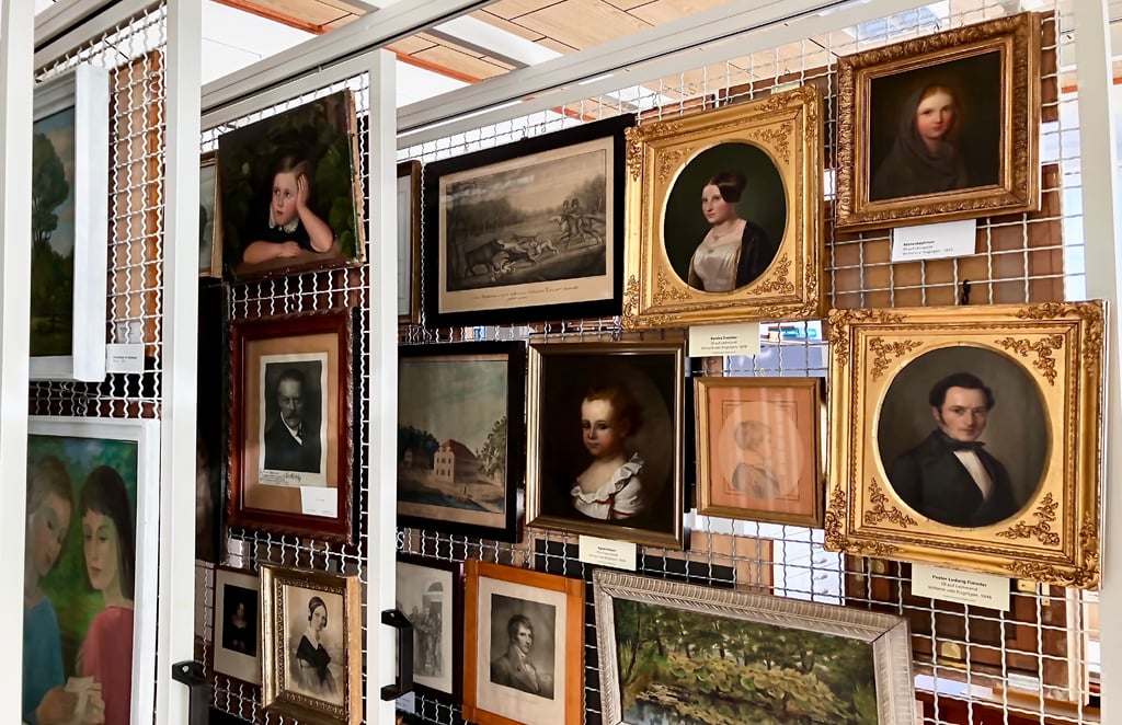 Im Depot des Stadtmuseums Ballenstedt werden Gemälde und Grafiken aus mehreren Jahrhunderten aufbewahrt.