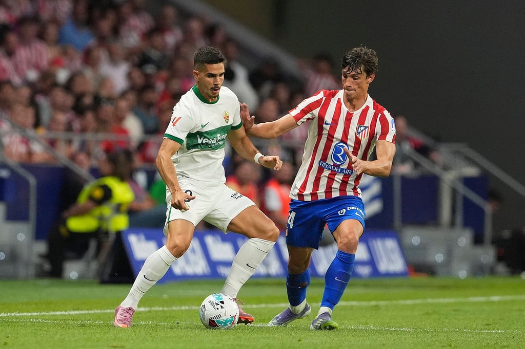 André Silva im Spiel gegen Atletico Madrid.