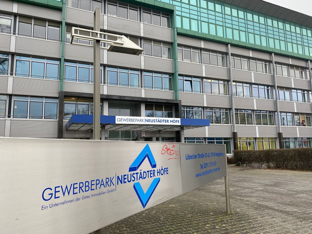 Die Ausländerbehörde Magdeburg hat ihren Sitz an der Lübecker Straße.