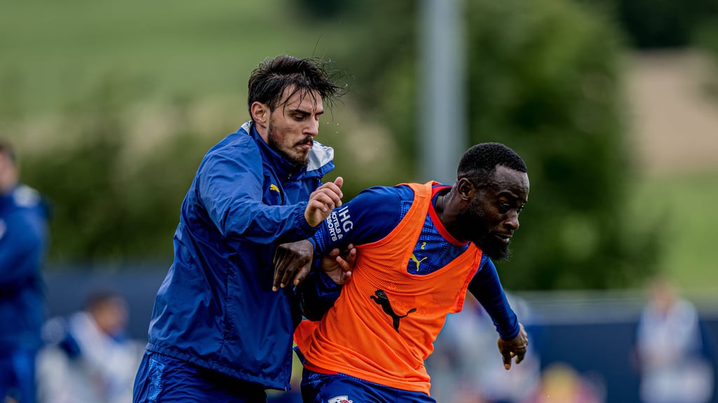 Eljif Elmas und Lutsharel Geertruida.