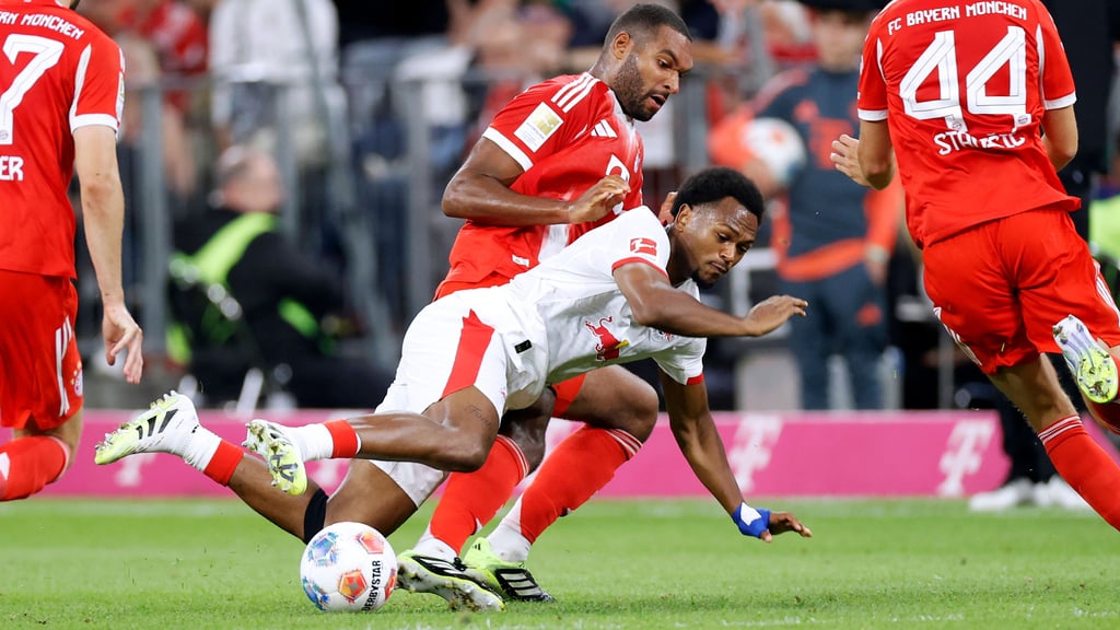 Kam leicht zu Fall: Lois Openda.