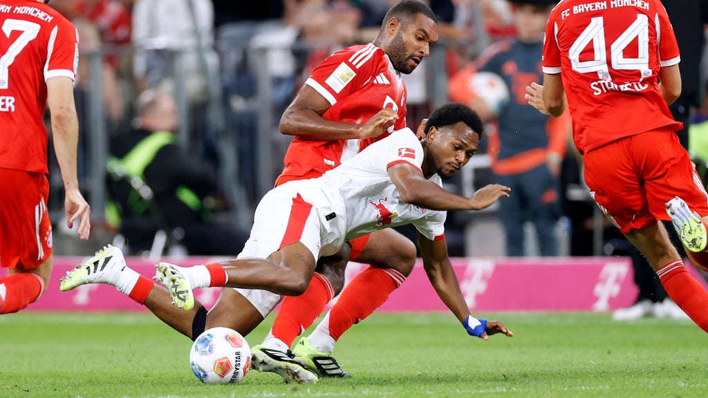 Kam leicht zu Fall: Lois Openda.