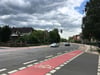 Die Abfahrt zur Breitscheidstraße ist ab dem 25. August 2025 von der  Berliner Chaussee aus voll gesperrt.