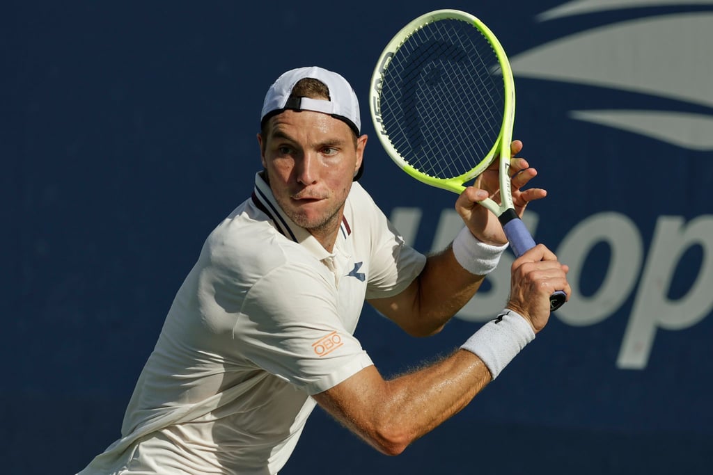 Jan-Lennard Struff kämpft sich bei den US Open in die zweite Runde.