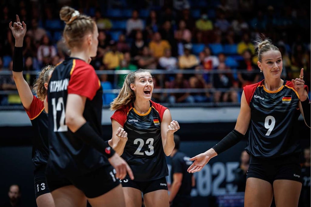 Die deutschen Volleyballerinnen feierten einen souveränen Sieg.