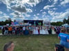 Auf dem Elbauenfest ist der Imagefilm der Gemeinde Elbe-Parey erstmals gezeigt worden. 