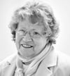 Ingrid Kroll, wie sie viele Genthiner kannten. 