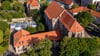 Die gotische Andreaskirche in Halberstadt stammt aus dem 13. Jahrhundert, wurde erst vor 40 Jahren wieder komplett aus ihrem Ruinendasein erlöst.