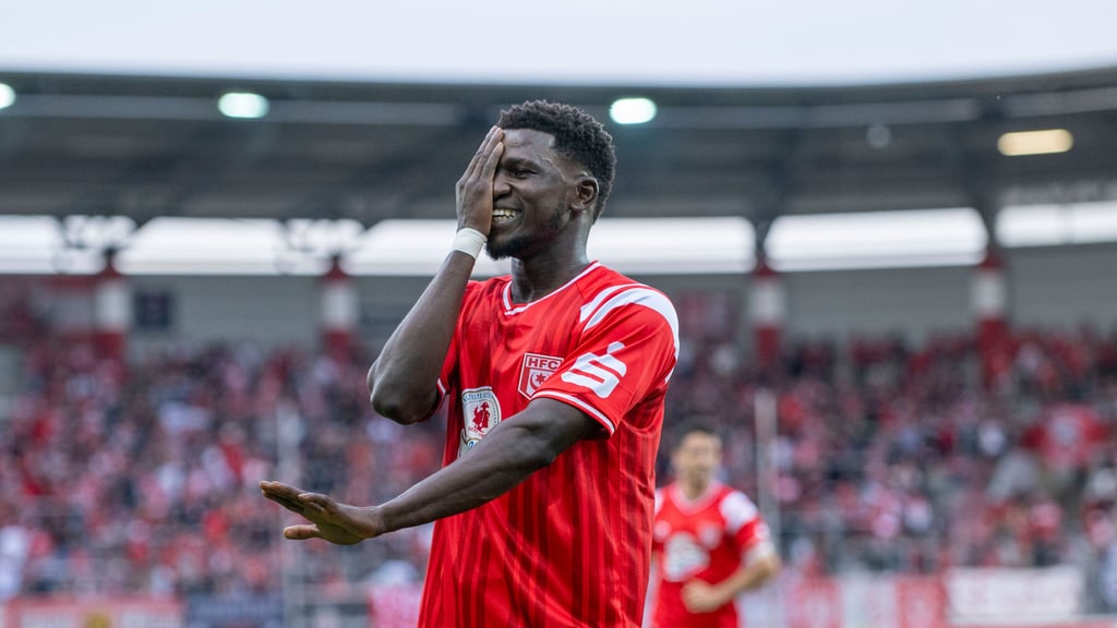 Bocar Baro steuerte beim HFC ein Tor und eine Vorlage zum Sieg gegen Luckenwalde bei,