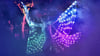 Die „Freaks on fire“ aus Leipzig zogen in der Nacht der 1.000 Lichter mit ihrer Show die Besucher in den Bann.