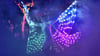 Die „Freaks on fire“ aus Leipzig zogen in der Nacht der 1.000 Lichter mit ihrer Show die Besucher in den Bann.