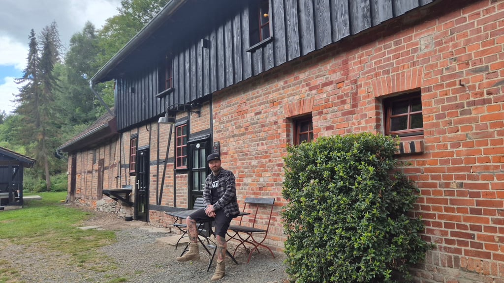 Chris Erik Arendt hat aus dem ehemaligen Scheunencafé eine Eventlocation gemacht.