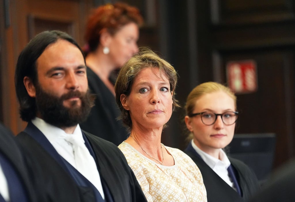 Christina Block will erst einmal von ihrem Schweigerecht Gebrauch machen.