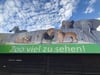 Blick auf das Parkhaus am Bergzoo. Die städtische GmbH hat im Geschäftsjahr 2024 ein Minus gemacht.