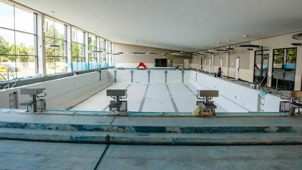 Die Schwimmhalle in Piesteritz öffnet in diesem Jahr wegen Bauarbeiten später.