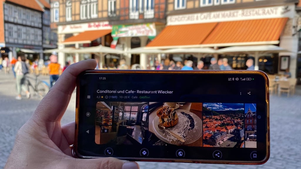 Das Wernigeröder "Café am Markt" rangiert derzeit bei 4,3 von fünf Sternen bei den Bewertungen der Online-Suchmaschine Google. Nur eine Woche zuvor sah das noch anders aus.